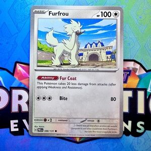 furfrou (088/131) - common — pokémon: prismatic evolutions